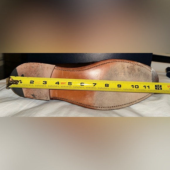 Ralph Lauren Shell Cordovan Marlow Penny Loafers US 11.5D by Crockett & Jones - Picture 10 of 11